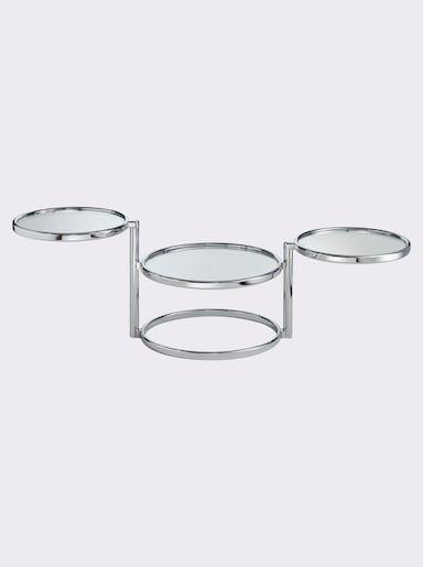 heine home Couchtisch - chromfarben