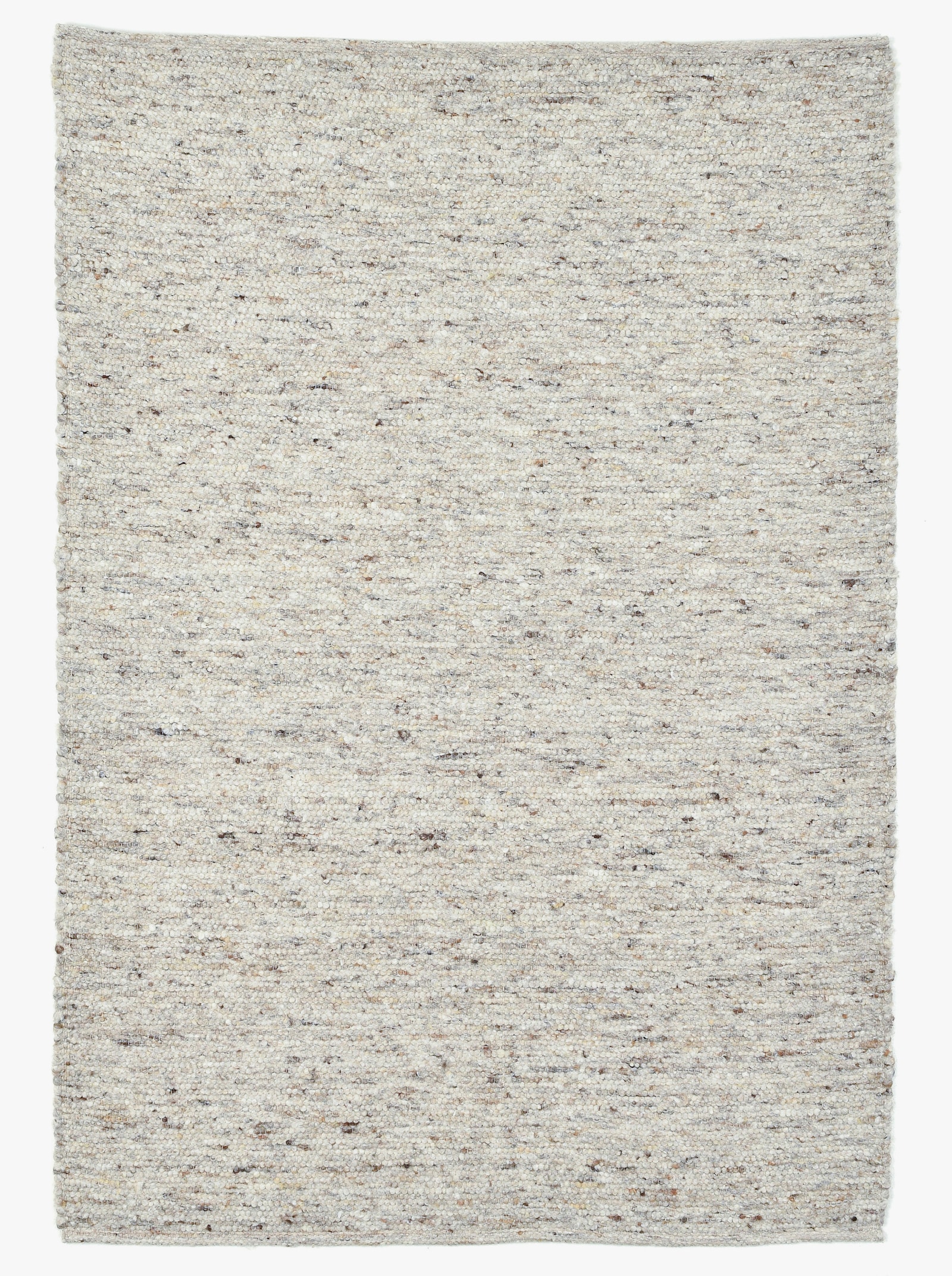 Theko Handwebteppich - sand-meliert