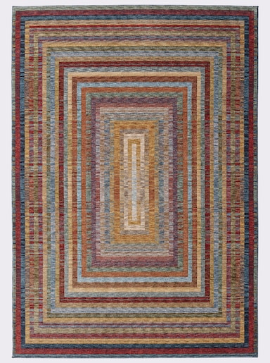 heine home Teppich - blau-bunt