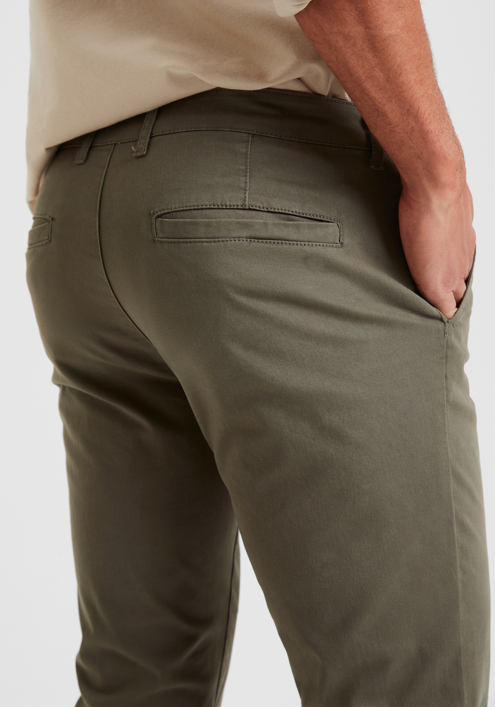 H.I.S Chinohose - khaki