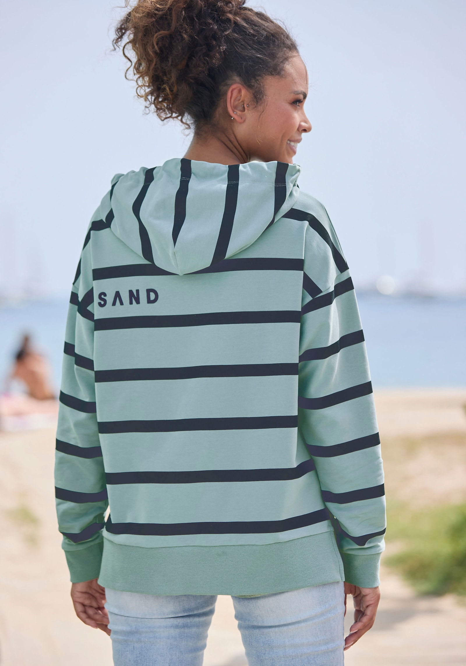 Elbsand Sweatshirt met capuchon - blauw/marine