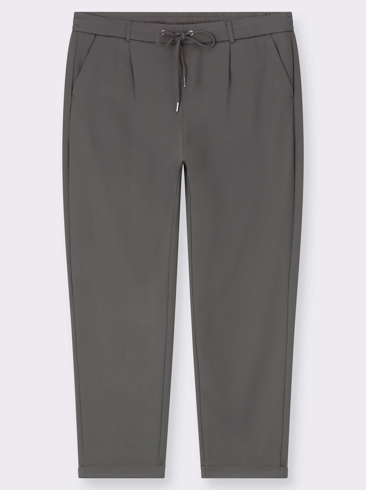 Jogg Pants in Interlock-Qualität - anthrazit