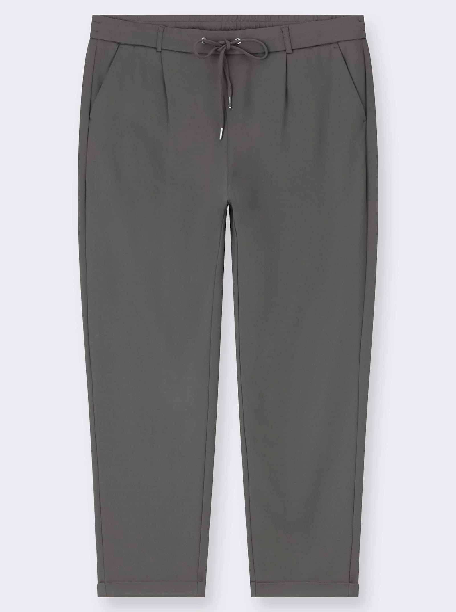 Jogg Pants in Interlock-Qualität - anthrazit