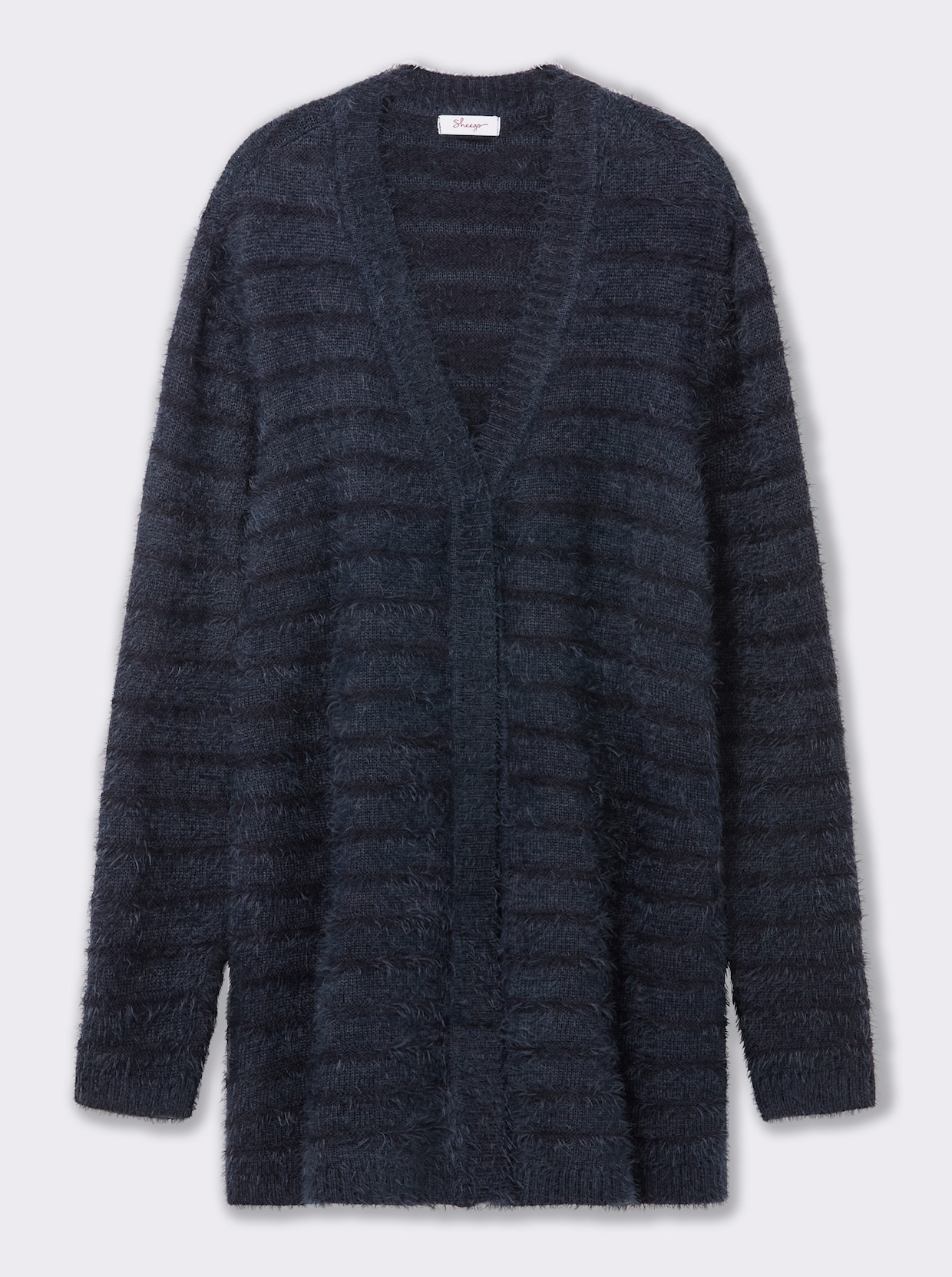 sheego Strickjacke - tiefblau