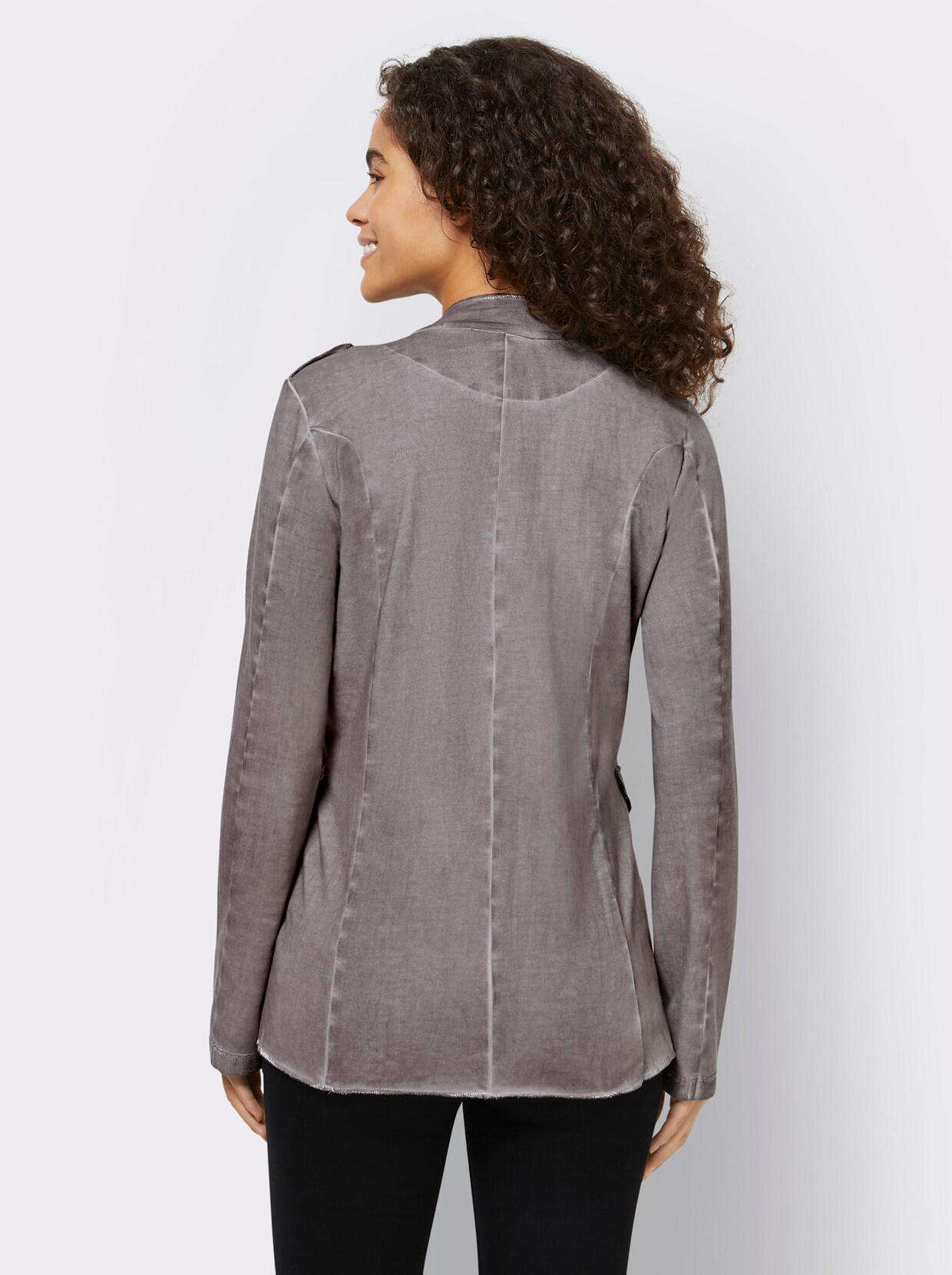 heine Blazer en jersey - gris