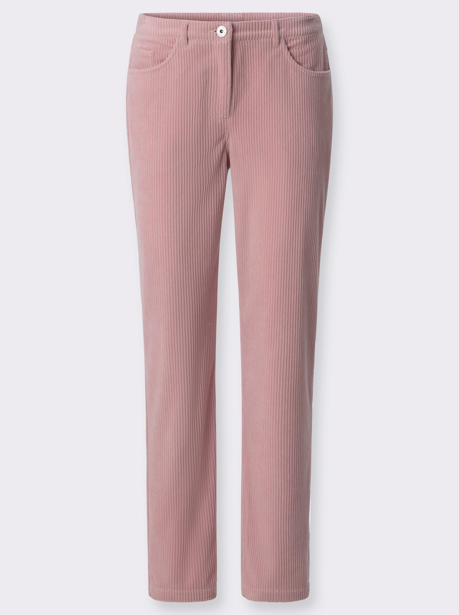 Cordhose in 5-Pocket-Form - hortensie