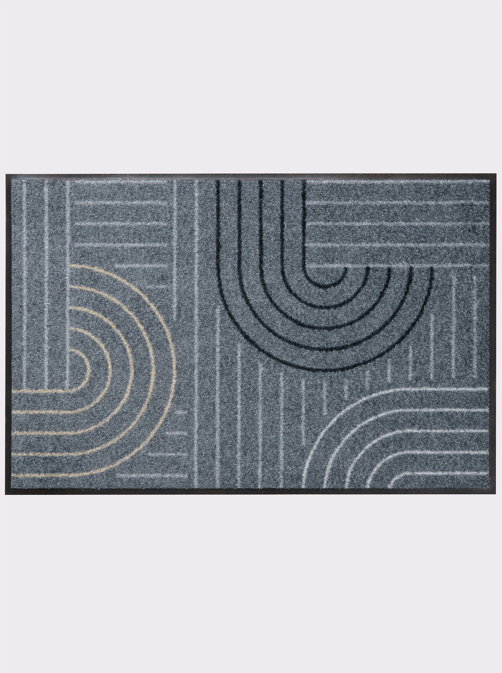 Salonloewe Fußmatte made in Germany - grau