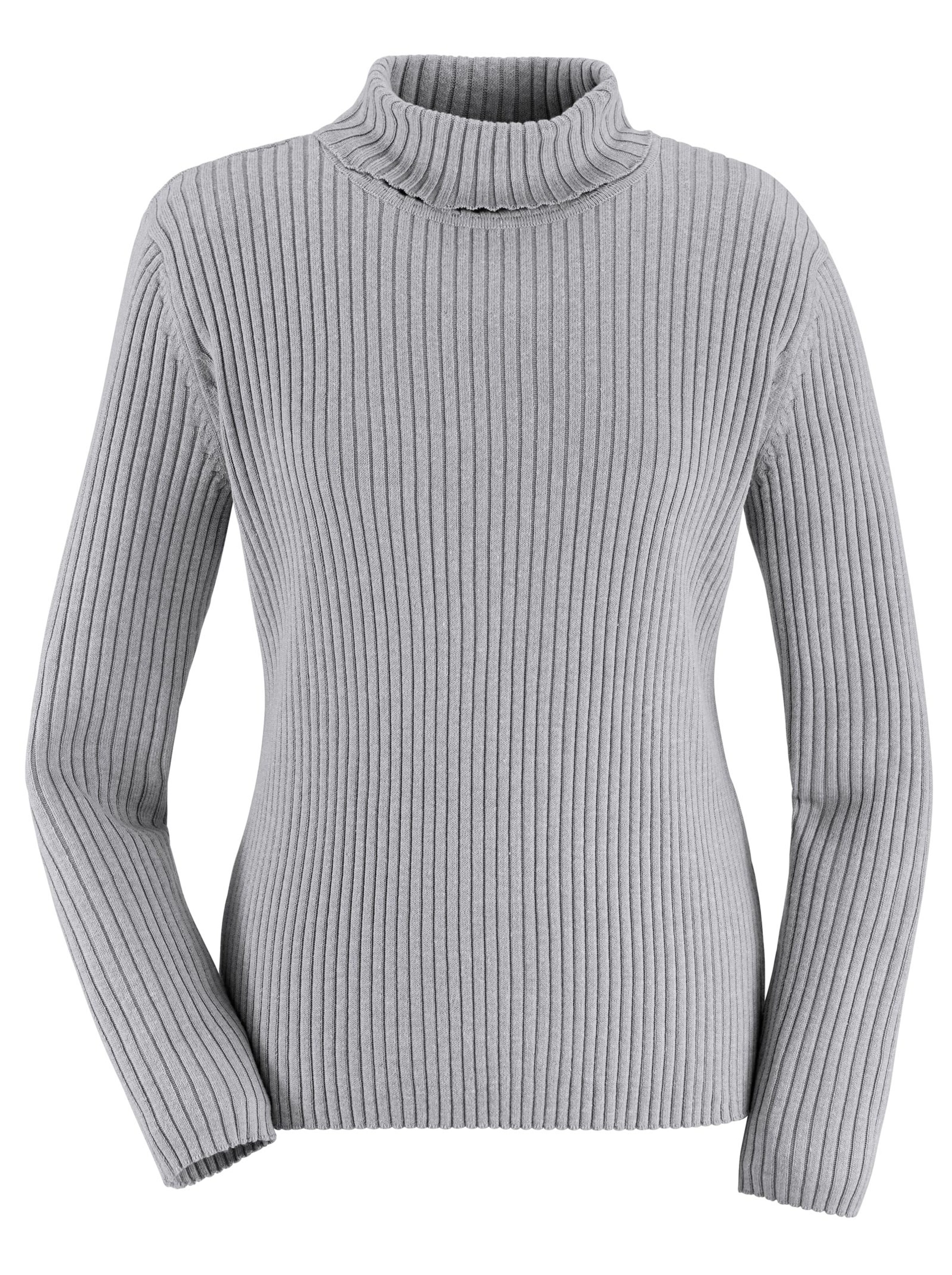 Collection L Pullover - grau-meliert