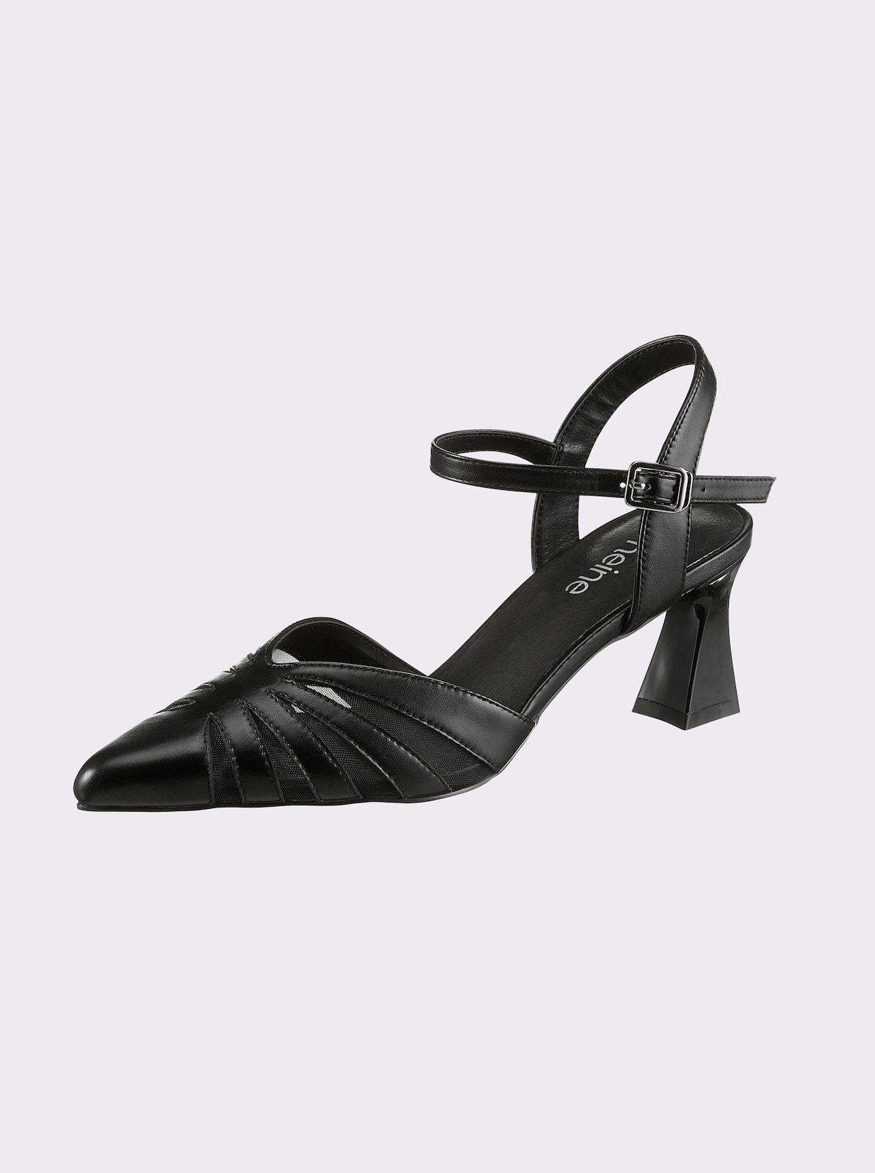 heine Riemchenpumps - schwarz