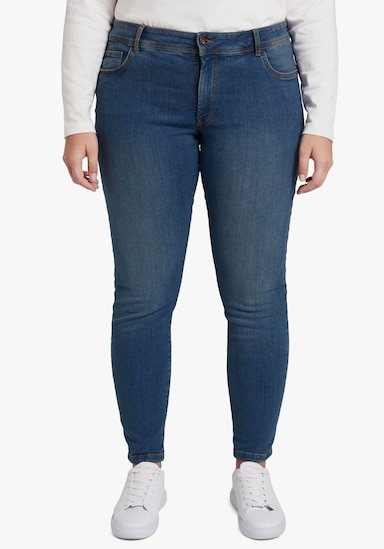 Skinny-fit-Jeans - blue-denim