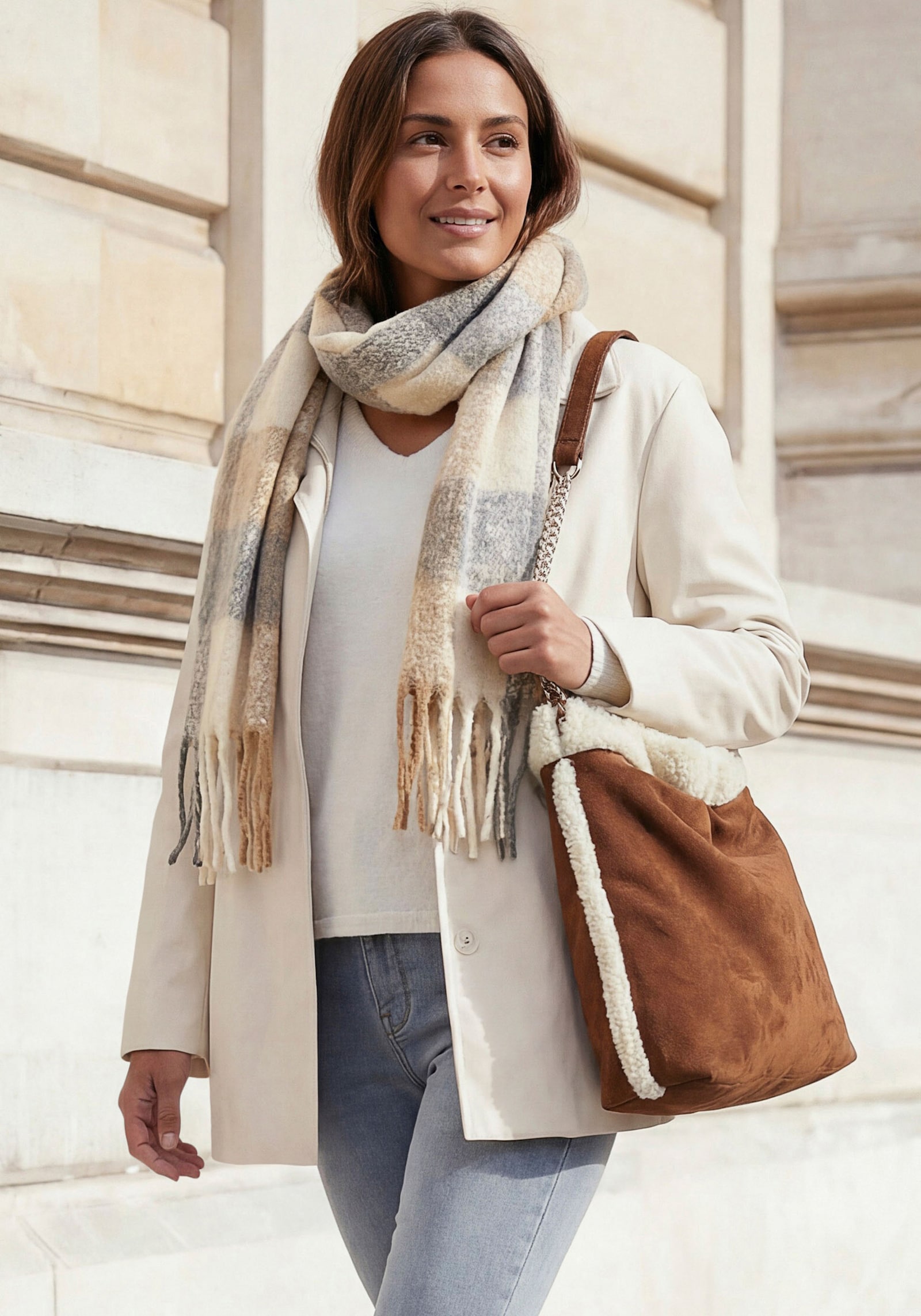 Vivance Handtasche - camelfarben