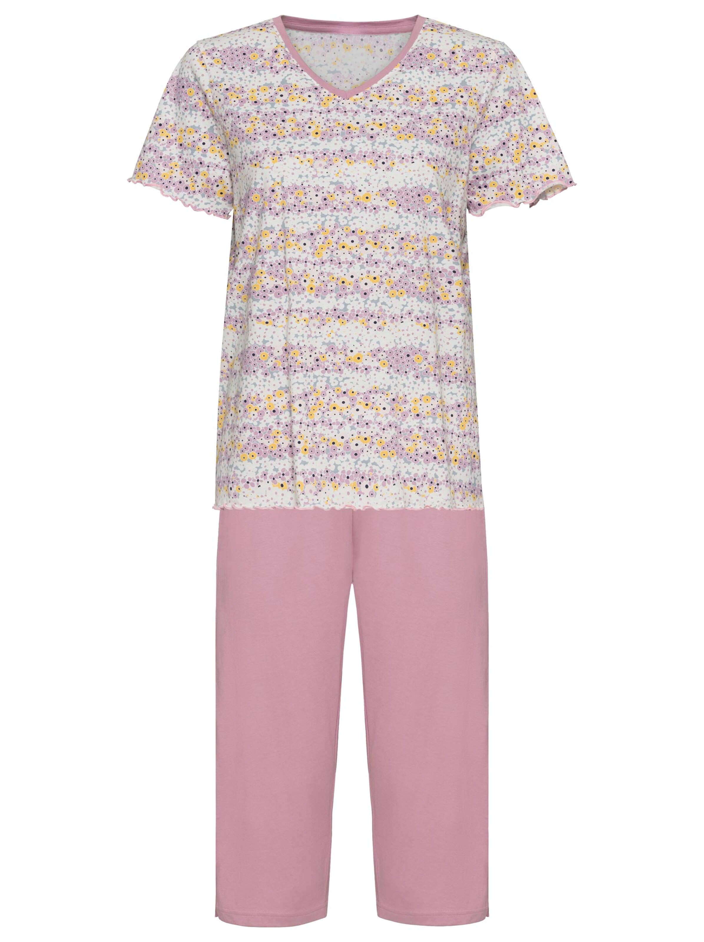 wäschepur Capri-Anzüge - flieder-bedruckt