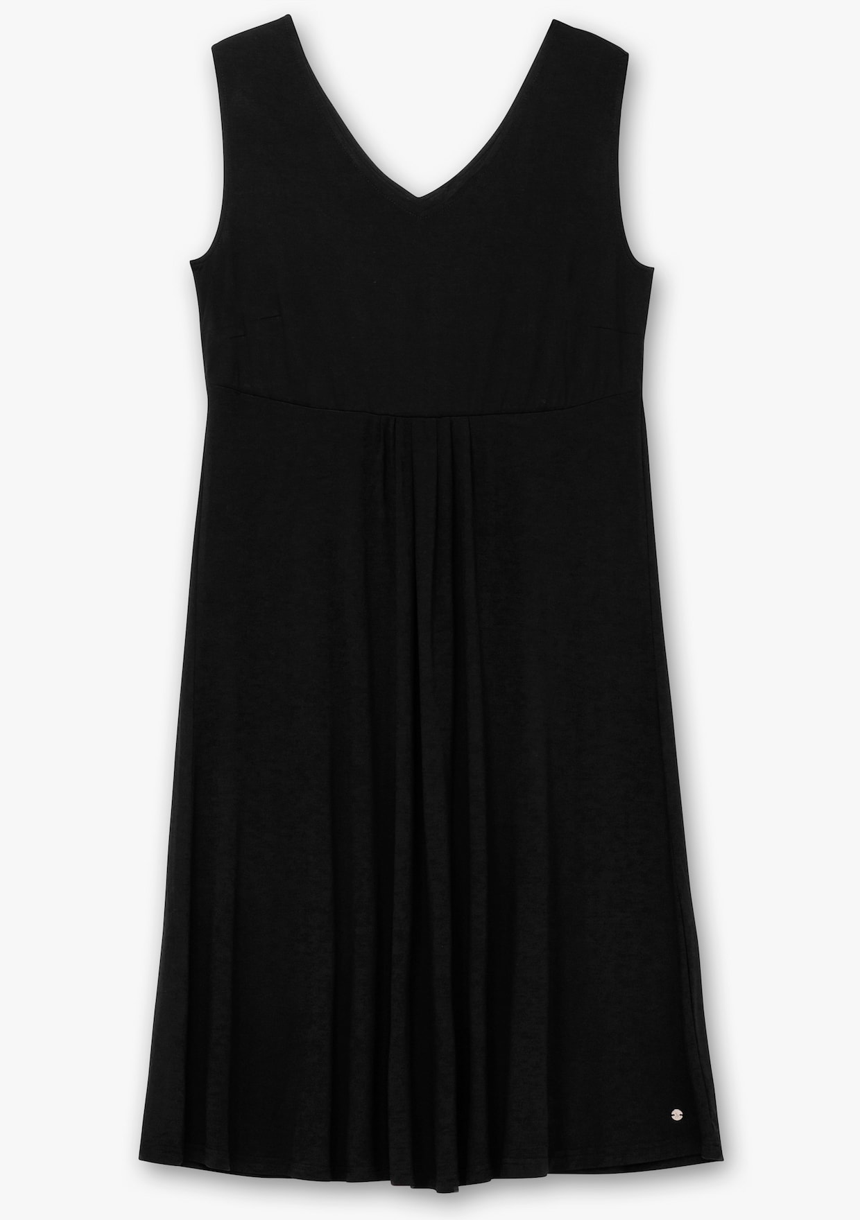 sheego Jersey jurk - zwart