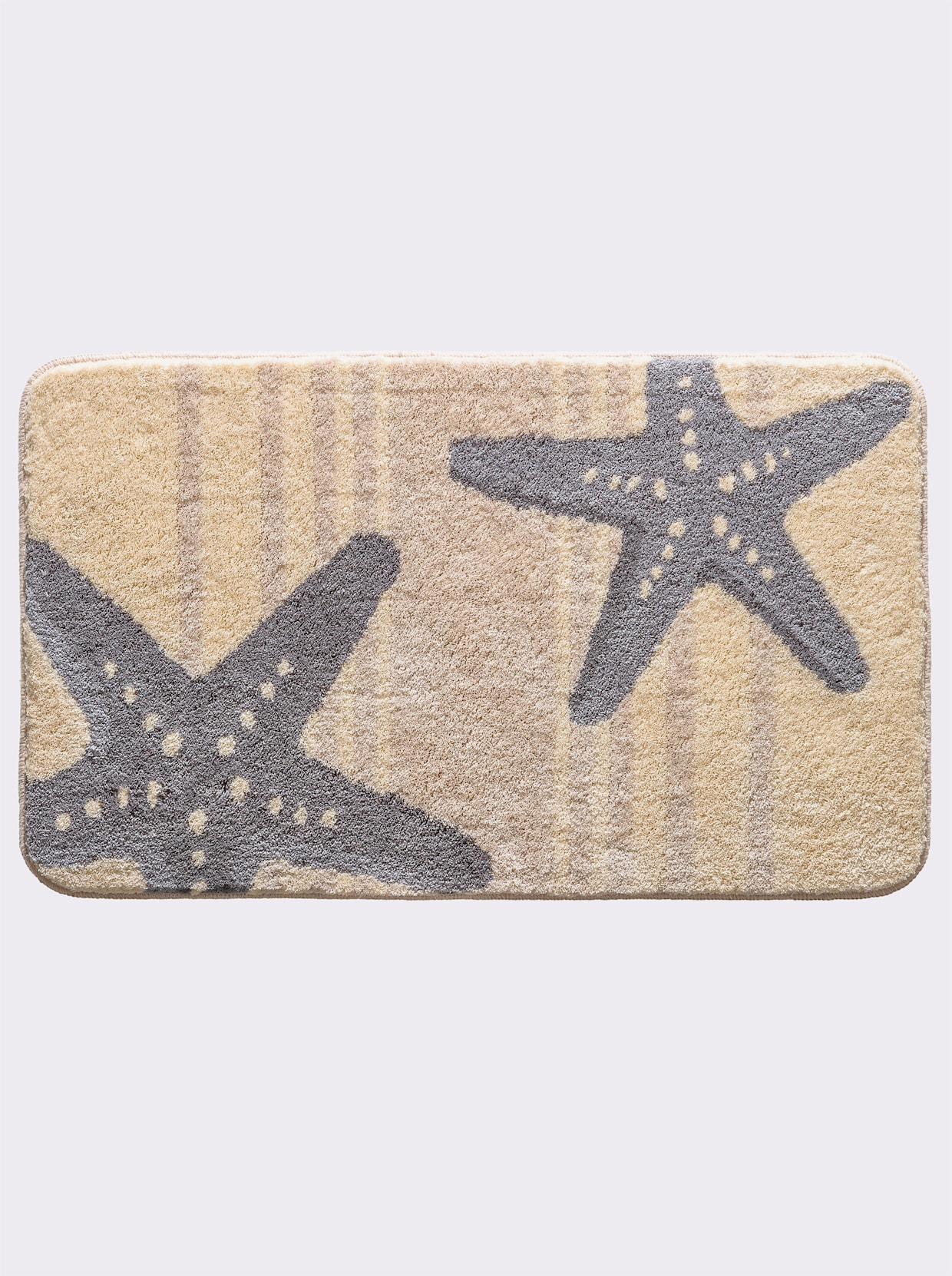 Kleine Wolke Tapis de bain - beige-gris