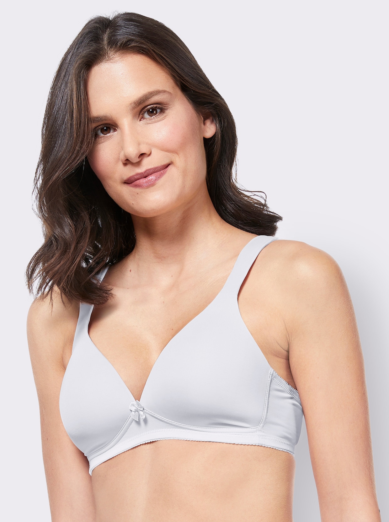 Naturana Brassière sans armatures - blanc