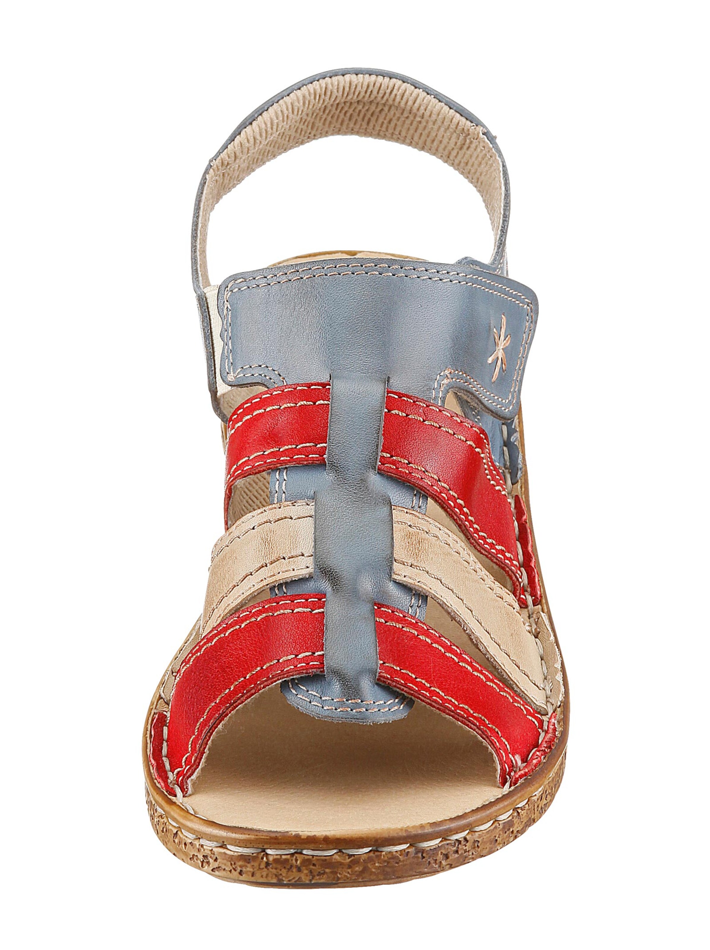 Airsoft Sandale - blau-rot