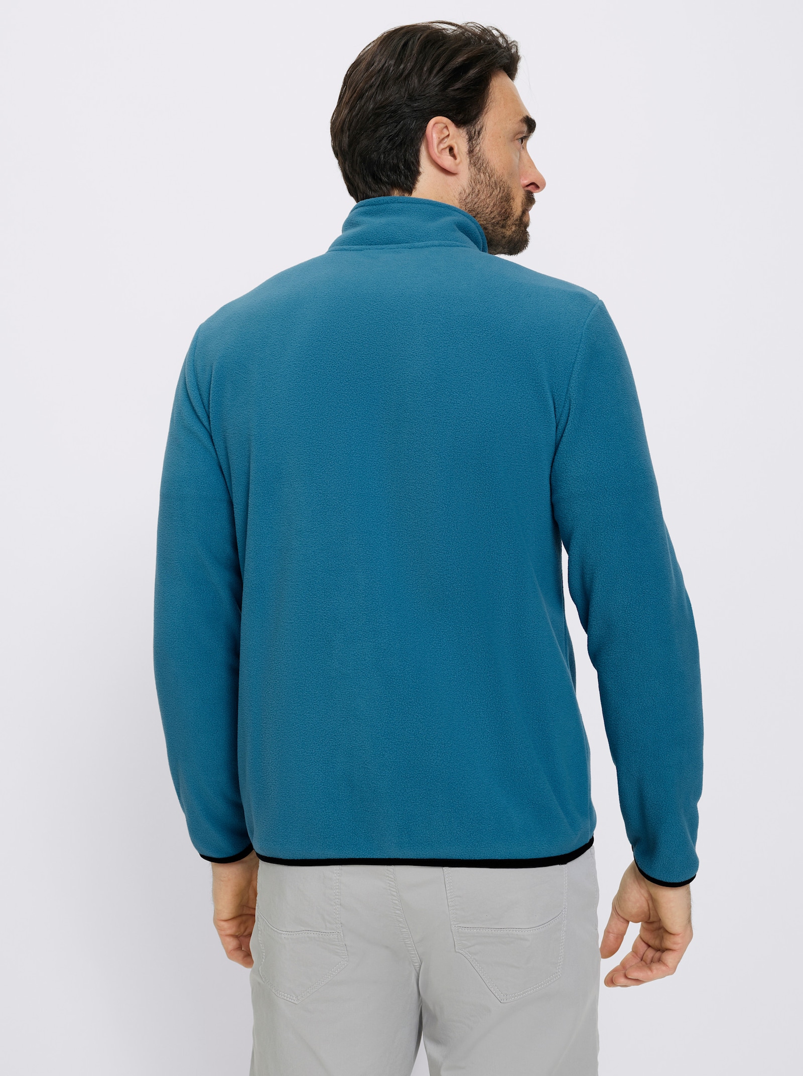 Catamaran Fleecejacke - topas + schwarz