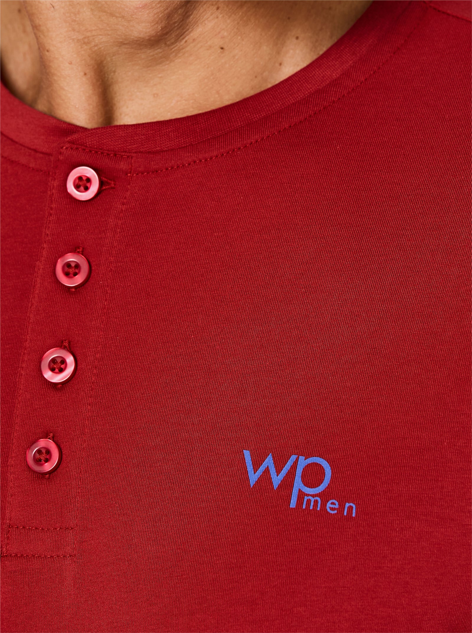 Schlafanzug-Shirt - kirsche