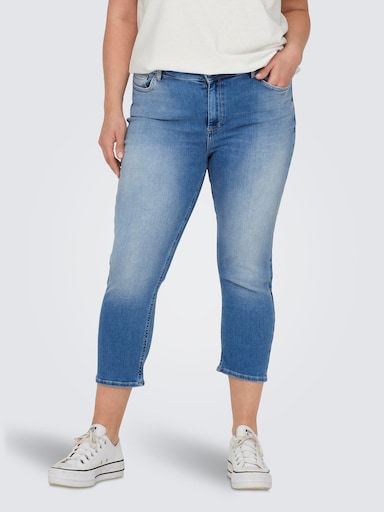 ONLY CARMAKOMA Caprijeans - light medium blue denim