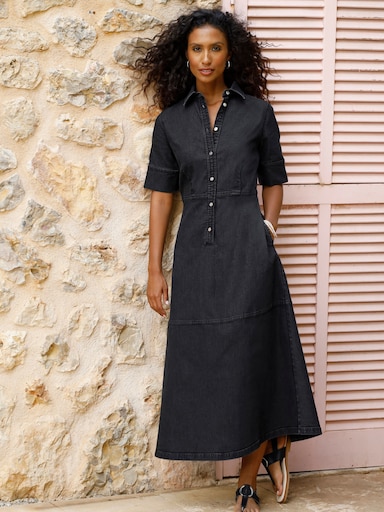 heine Jeanskleid - black denim