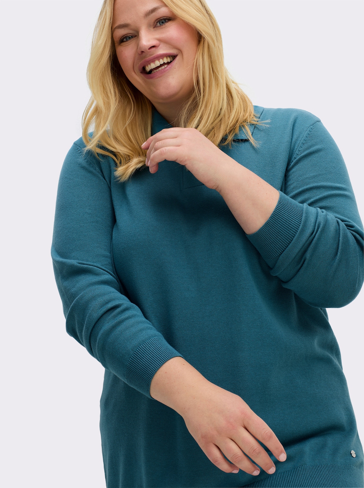 sheego Pullover - topas