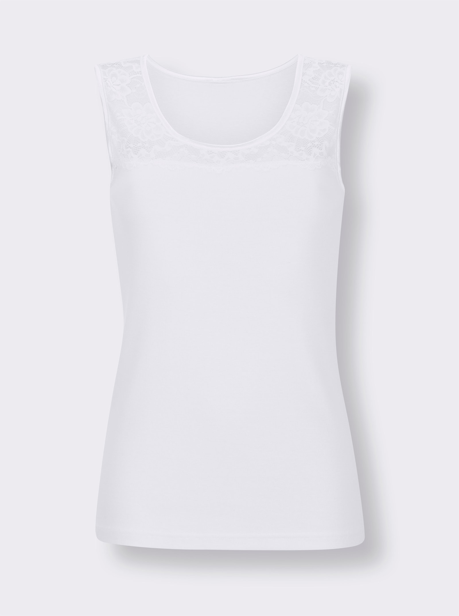 wäschepur Blazershirt - weiß