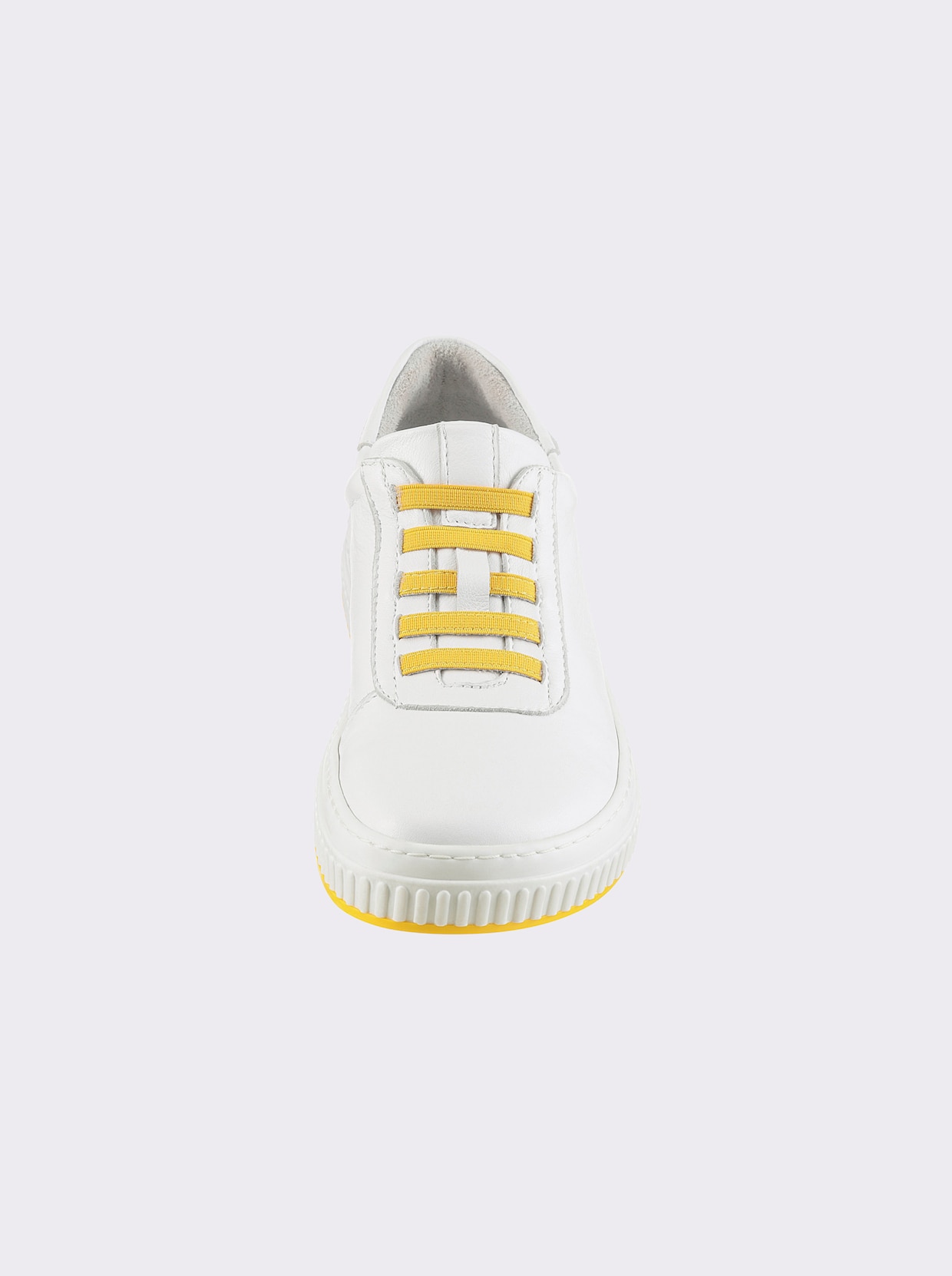 Andrea Conti Sneaker - weiß-gelb