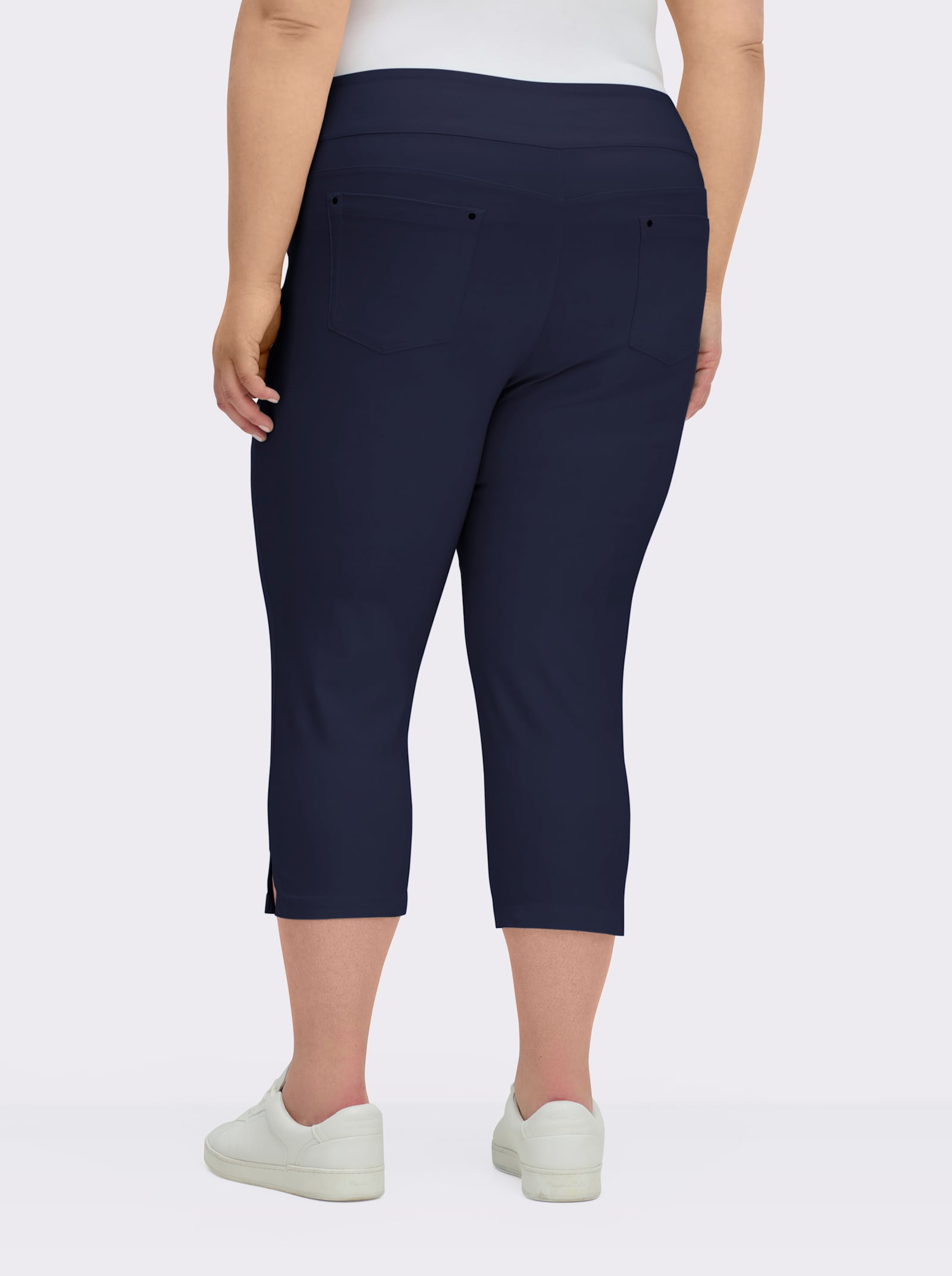 Stretch-Hose in Wadenlänge - marine