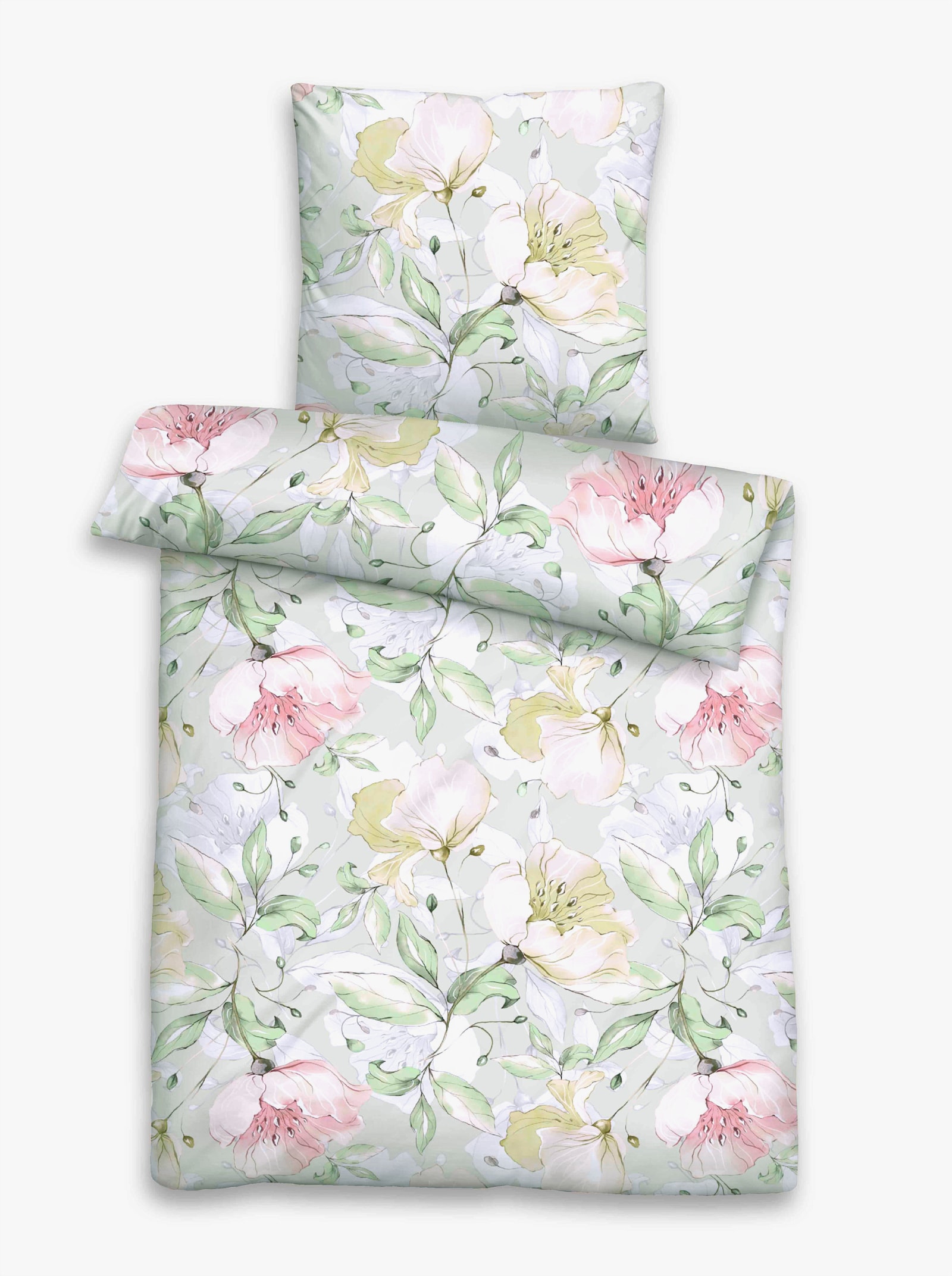 Biberna Bettwäsche - lindgrün
