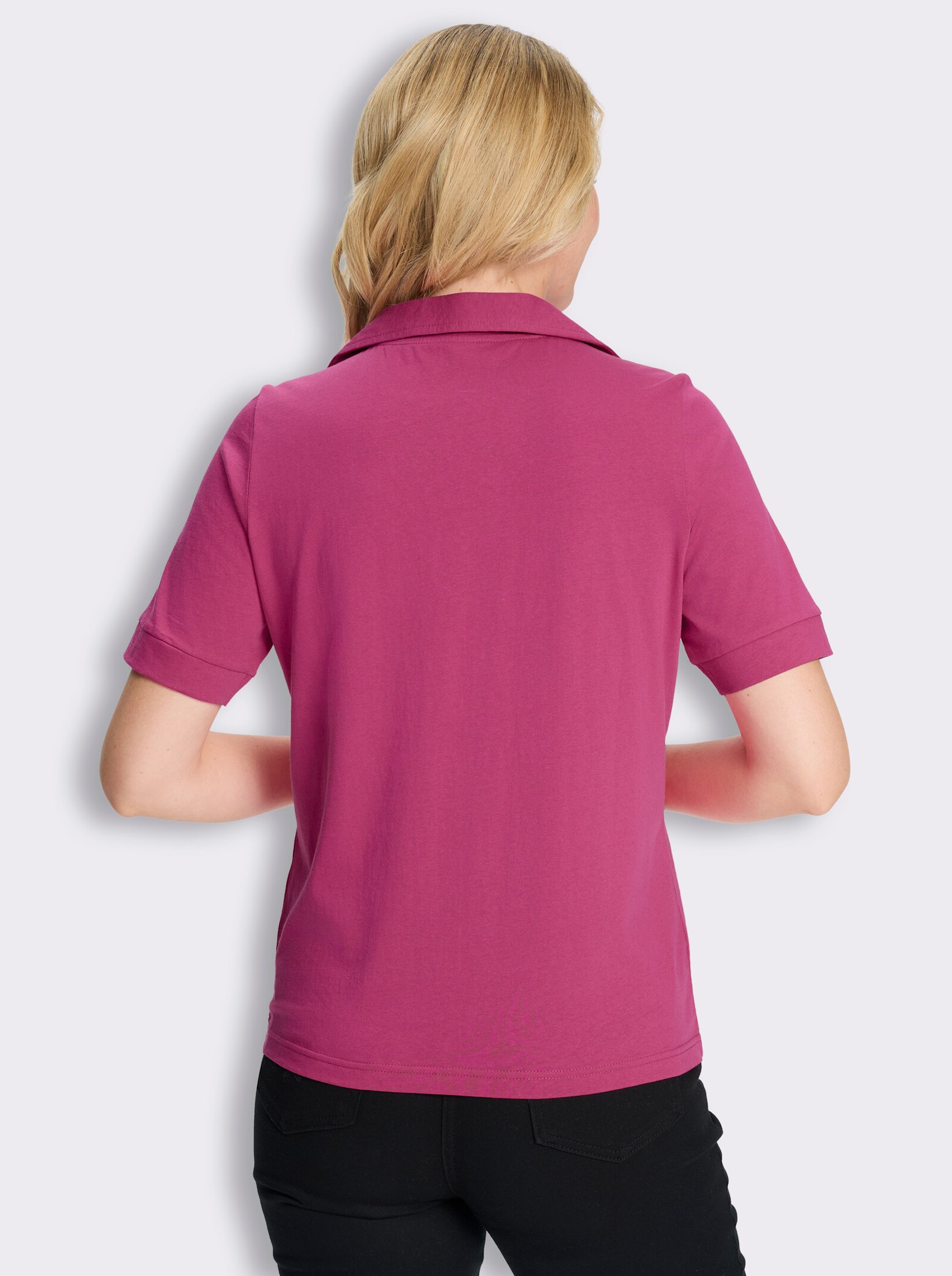 Poloshirt - fuchsia