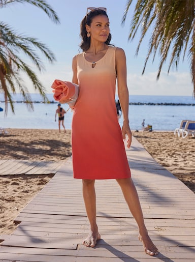 feel good Sommerkleid - apricot-terra