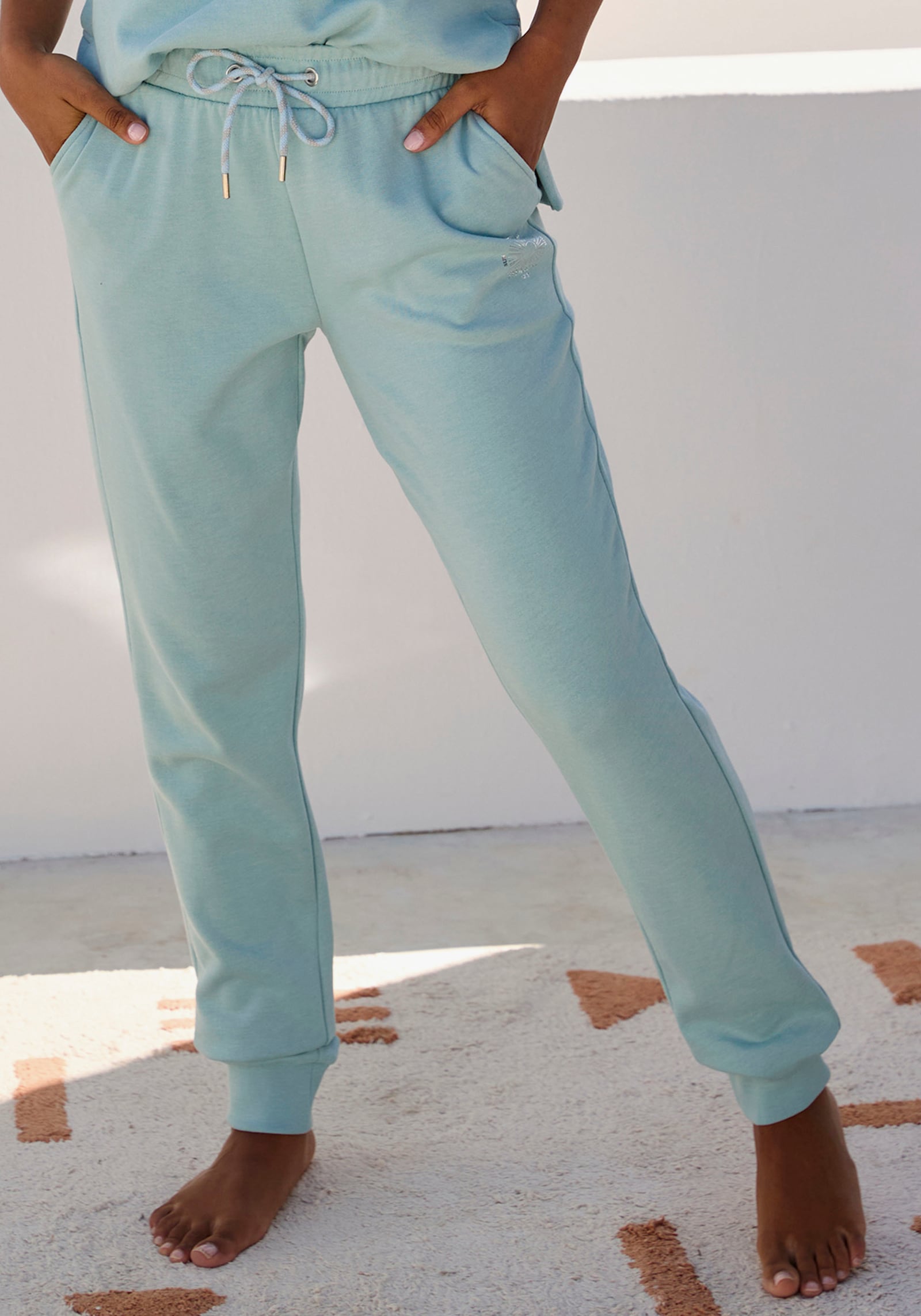 Buffalo Pantalon molletonné - menthe