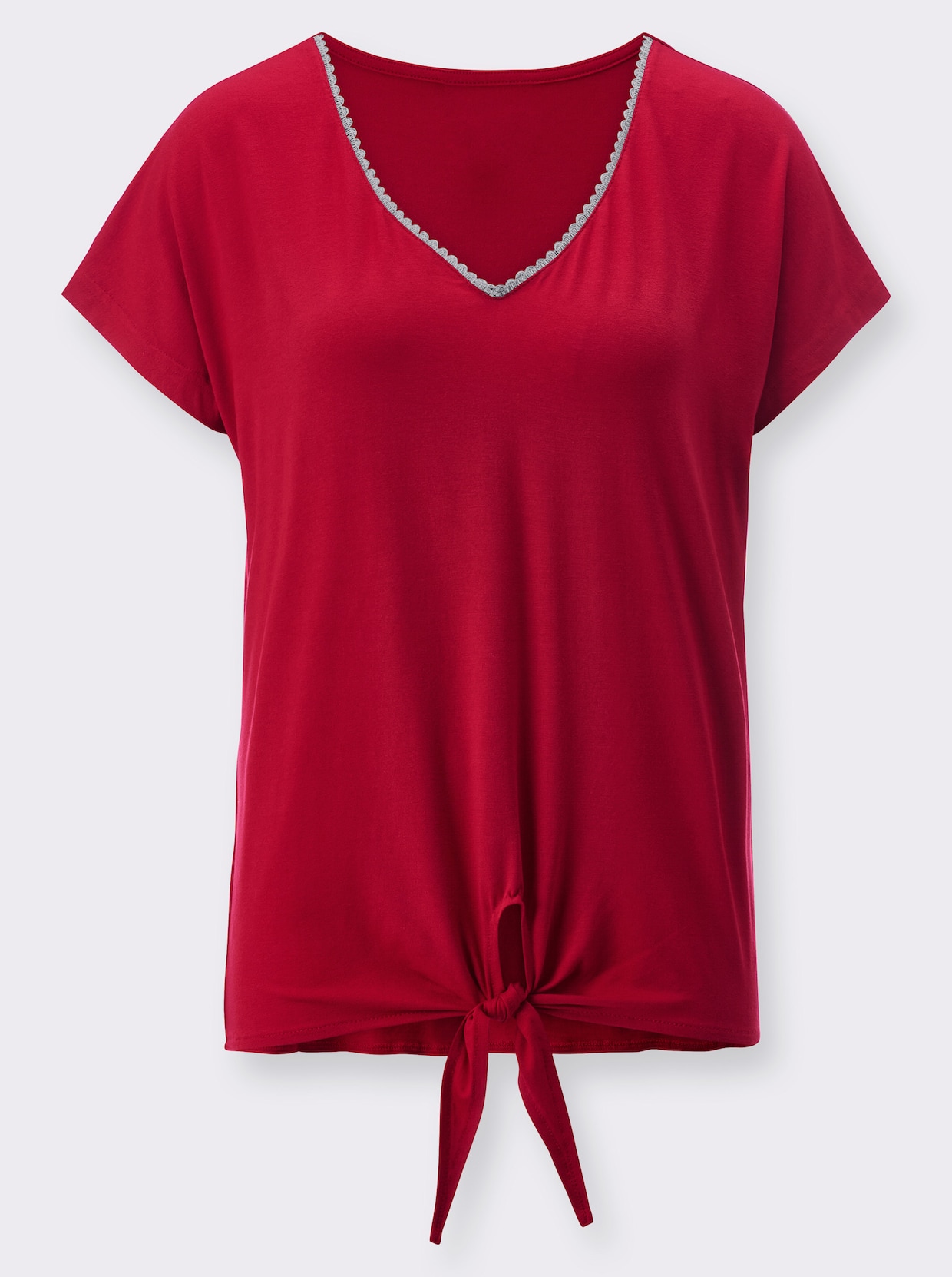 Shirt met korte mouwen - rood
