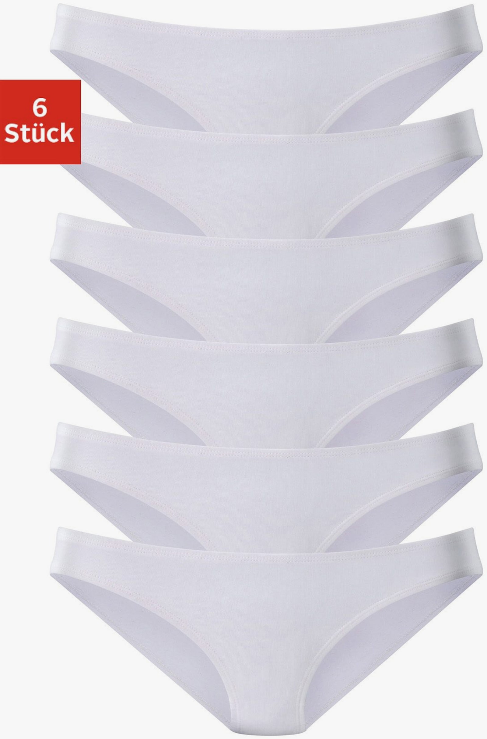 vivance active Bikinislip - weiß