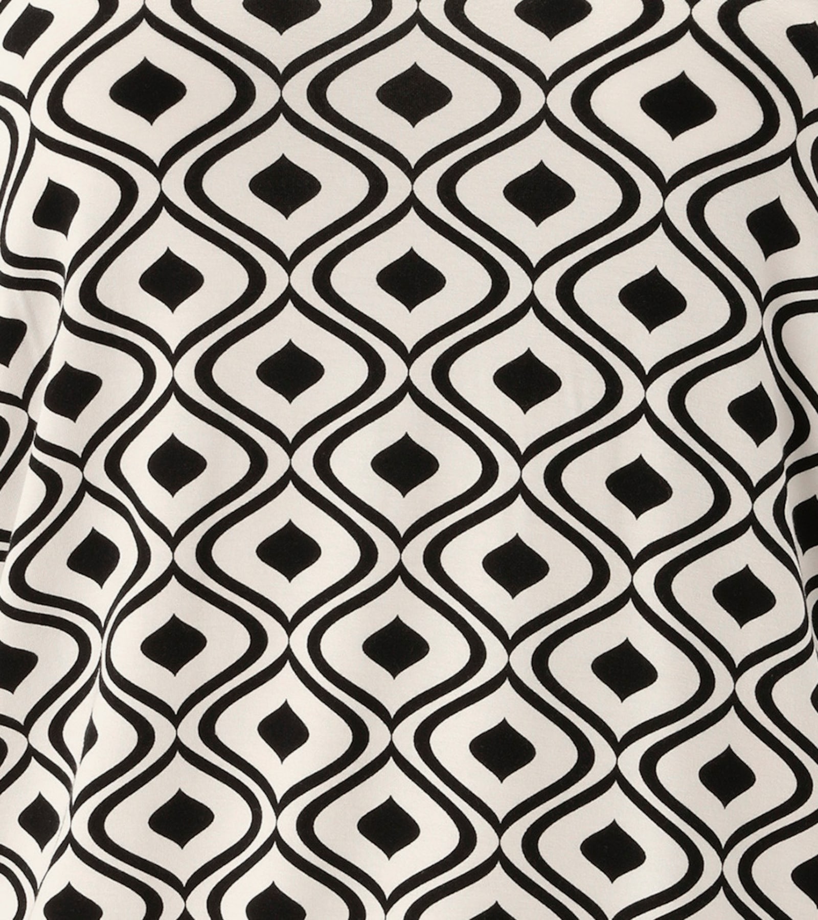 Aniston PLUS Langarmshirt - schwarz-weiß