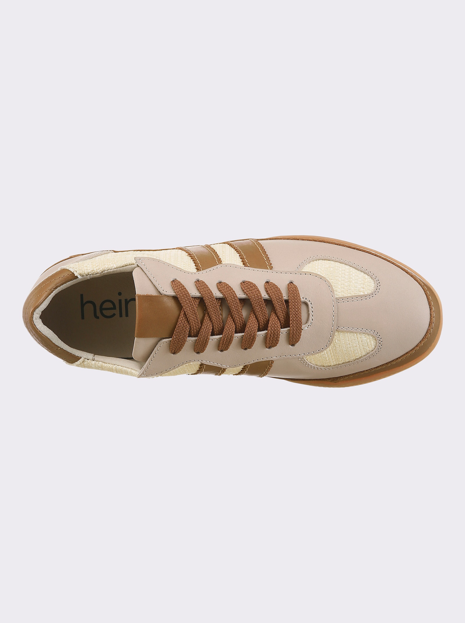 heine Sneaker - creme-cognac