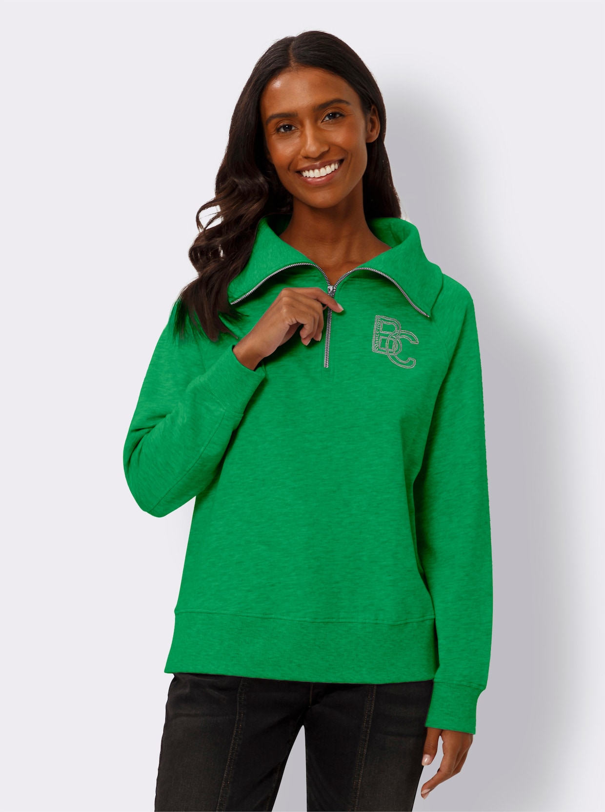 heine Sweatshirt - grasgroen