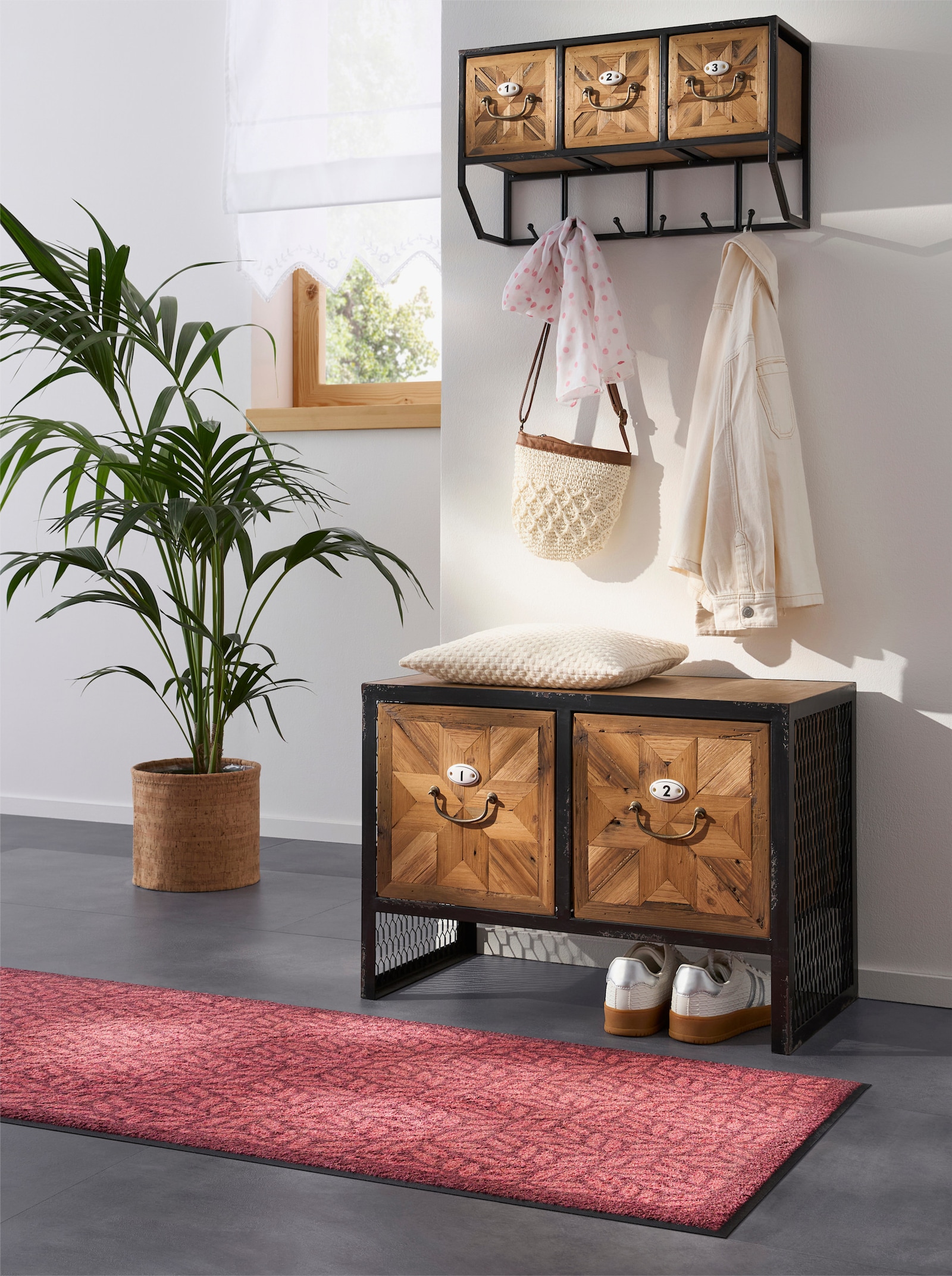 heine home Kommode - schwarz-braun