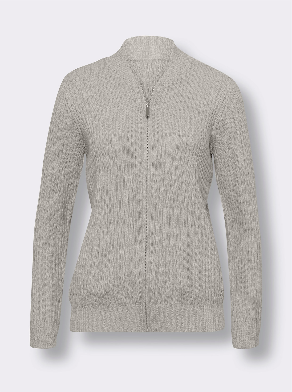 Vest - steengrijs/gemêleerd