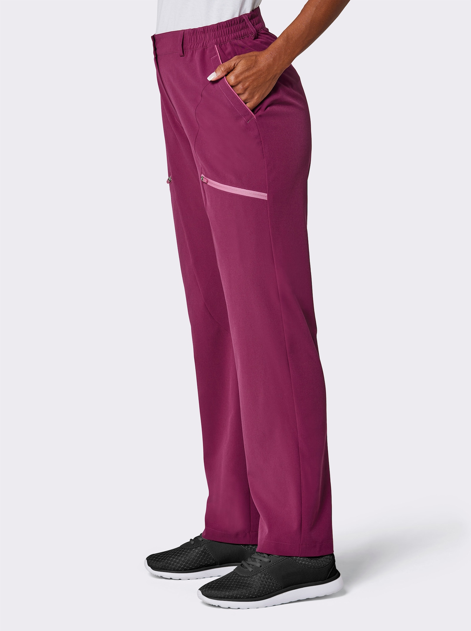 Catamaran Sports Funktionshose in elastischer Qualität - malve