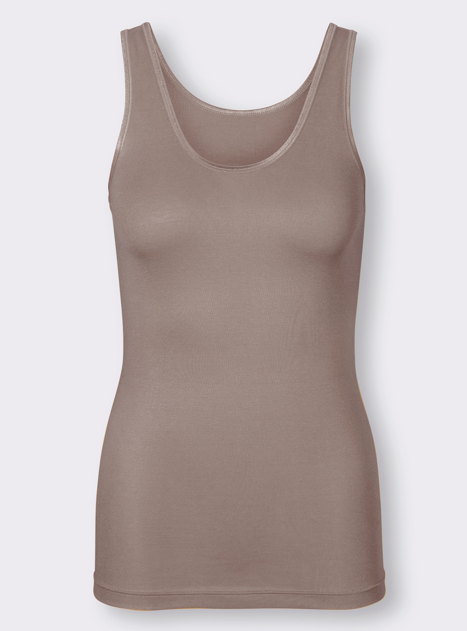 wäschepur Achselhemd in Modal-Qualität - taupe