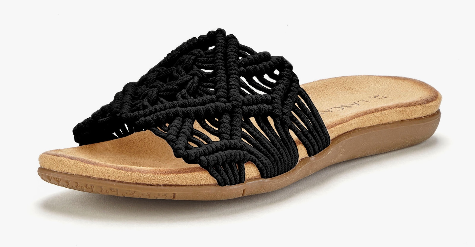 LASCANA Pantolette - schwarz