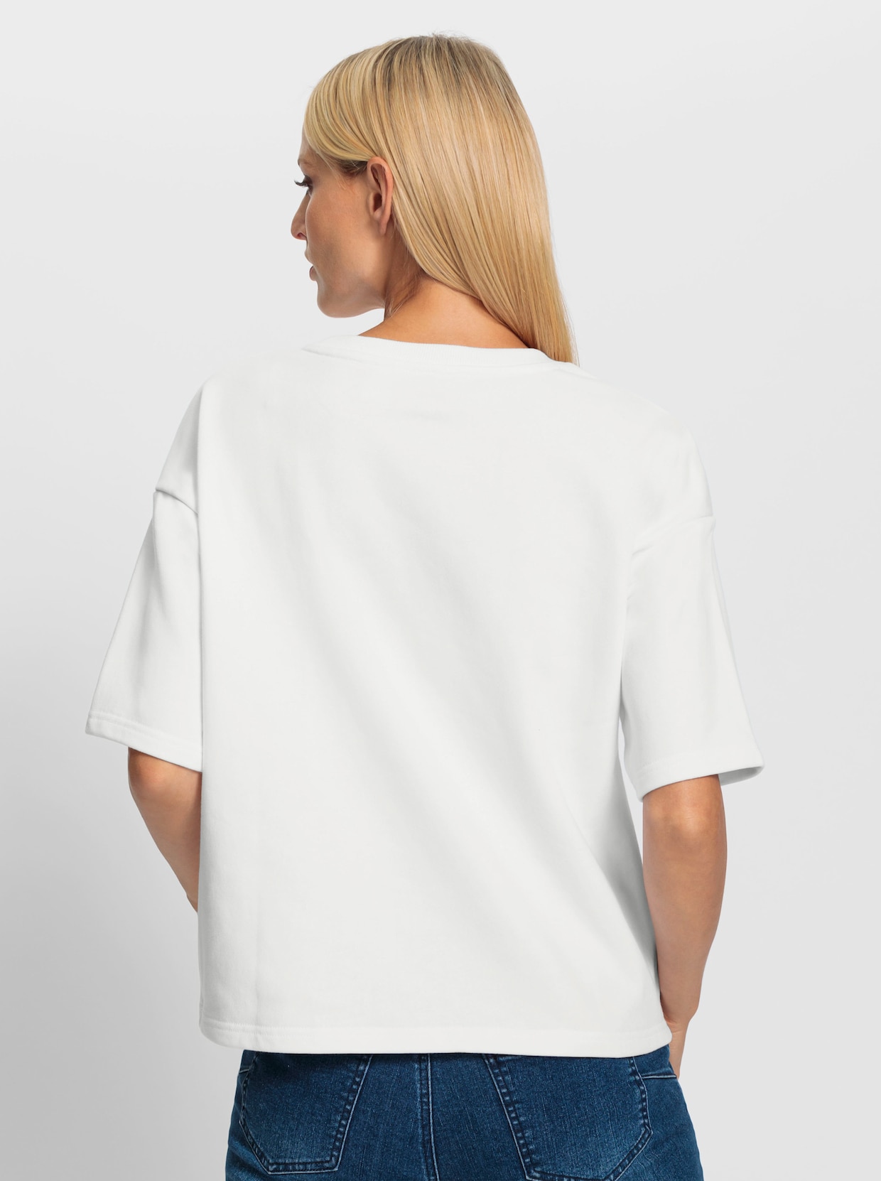 heine Sweatshirt - blanc