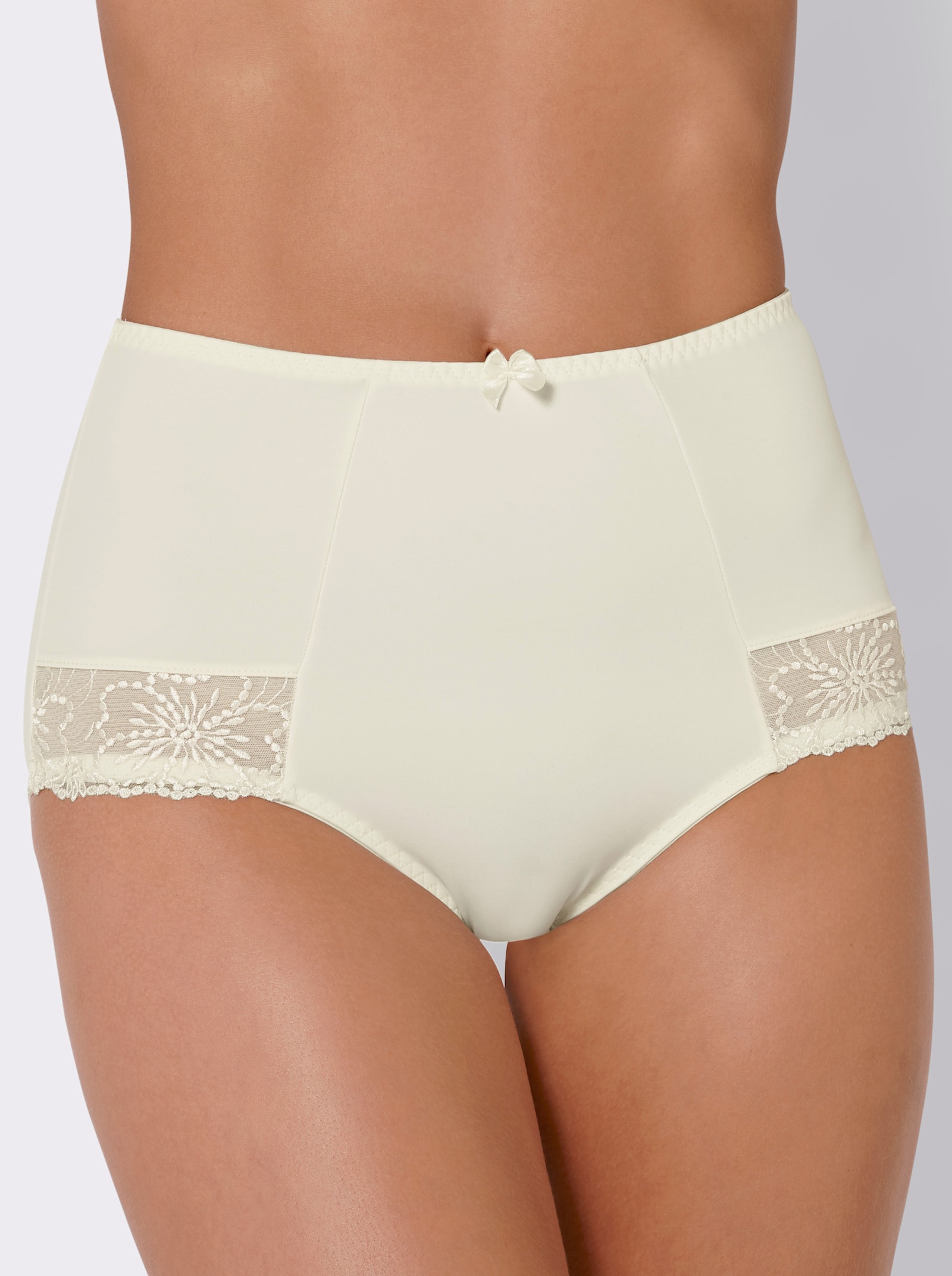 wäschepur Taillenslip mit Elastik-Abschlüssen - champagner