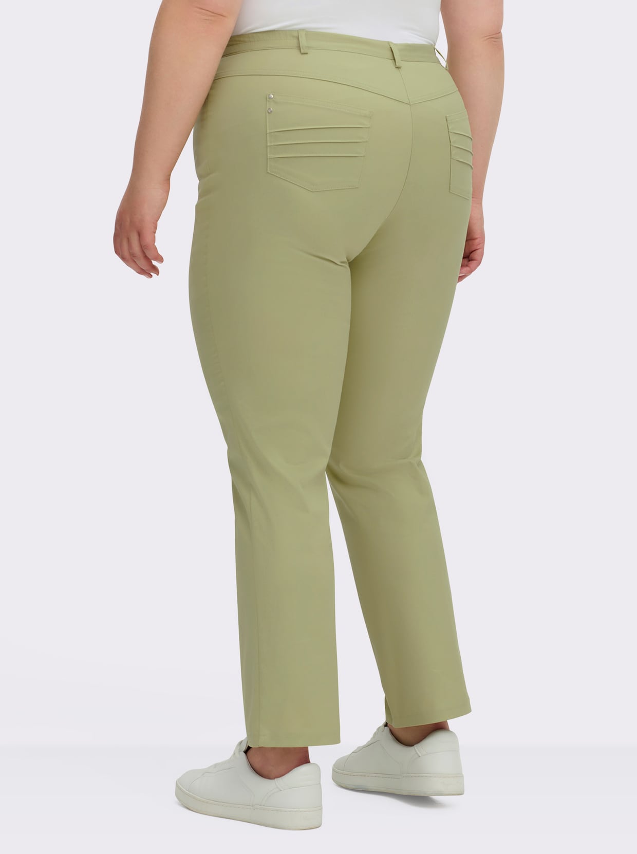 Cosma Funktionshose schmutzabweisend und knitterarm - lindgrün