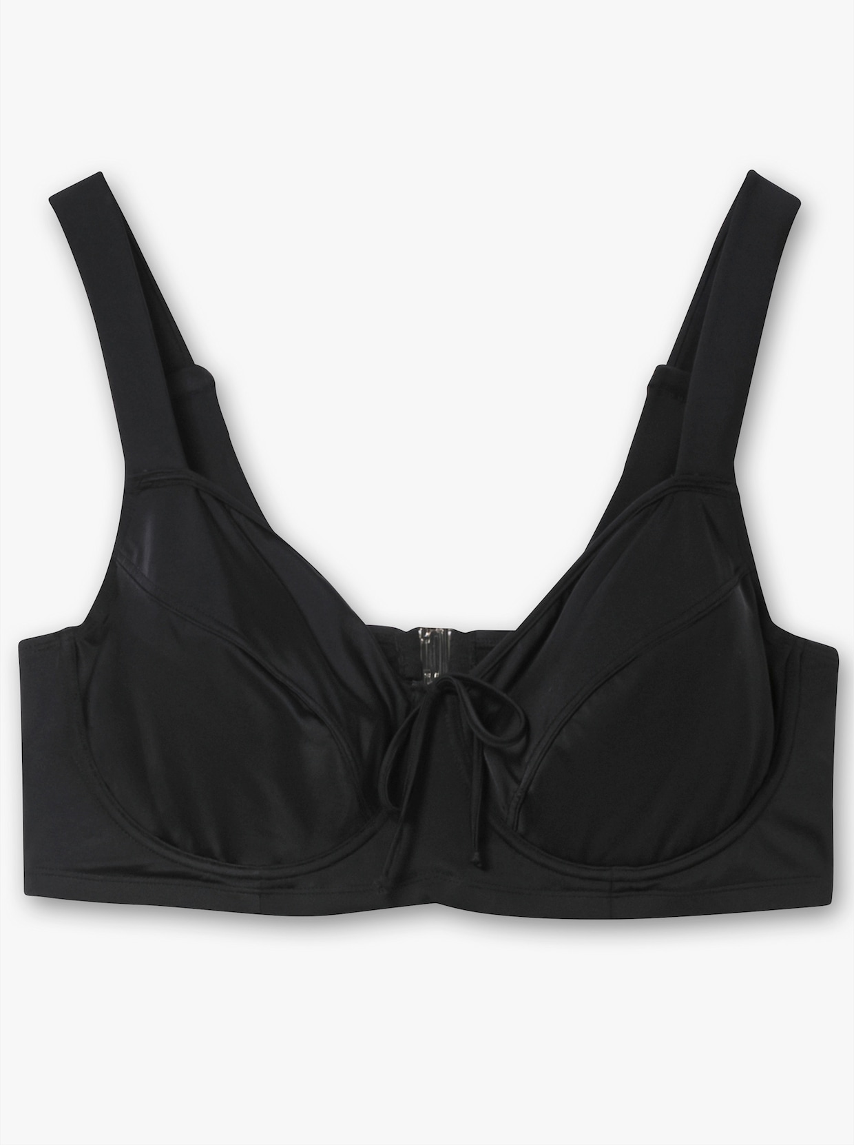 sheego Bikini-Oberteil - schwarz