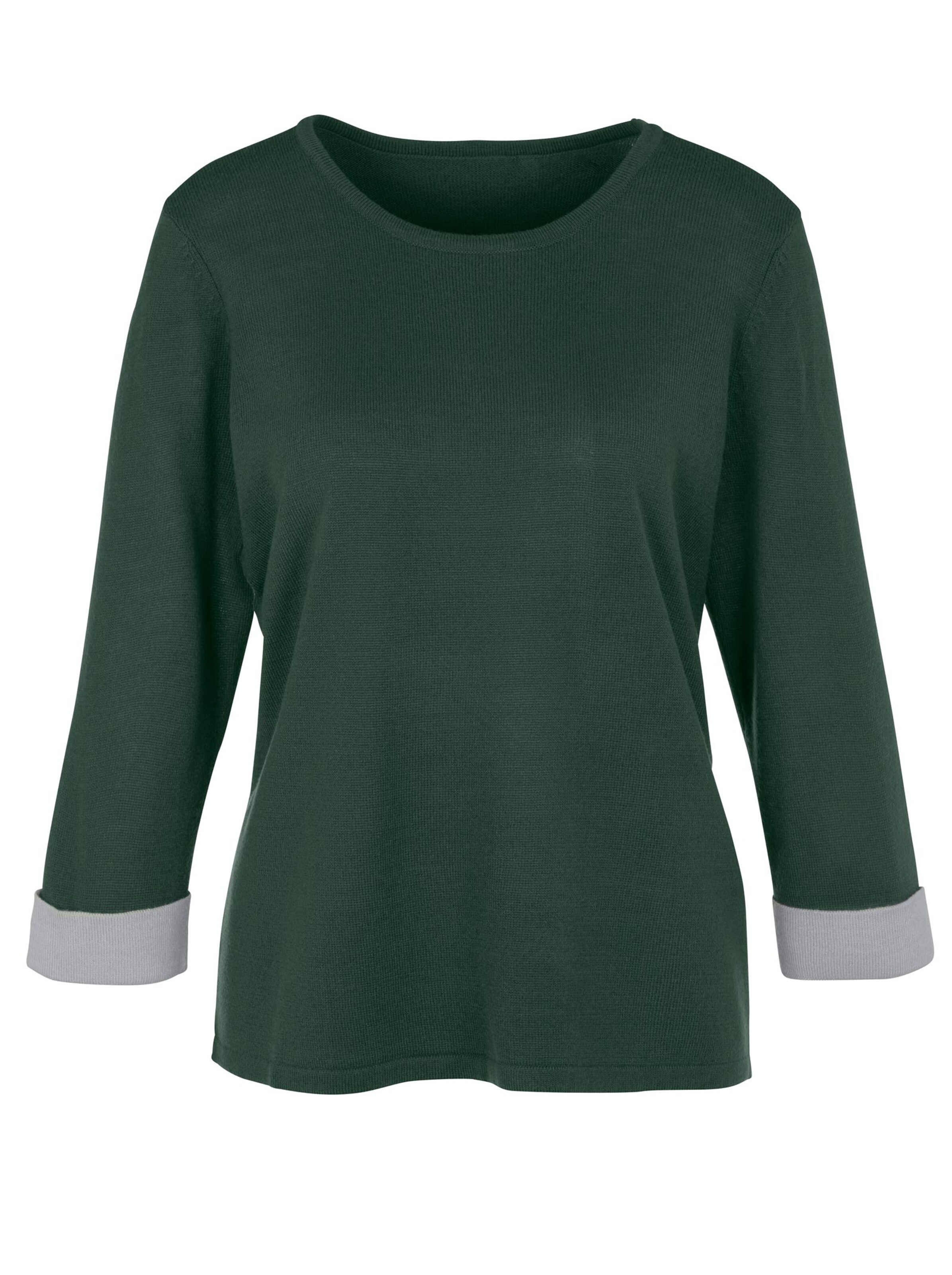 Pullover - tannengrün