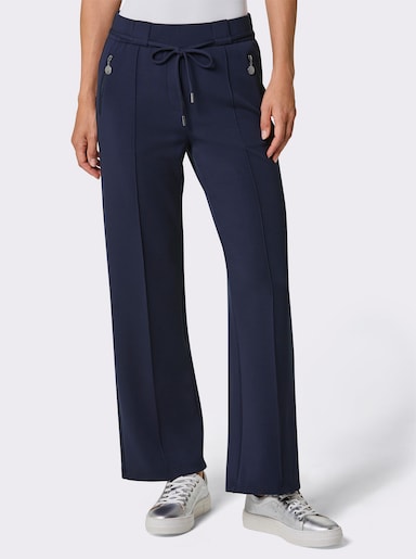 CREATION L PREMIUM Jerseyhose in Interlock-Qualität - marine