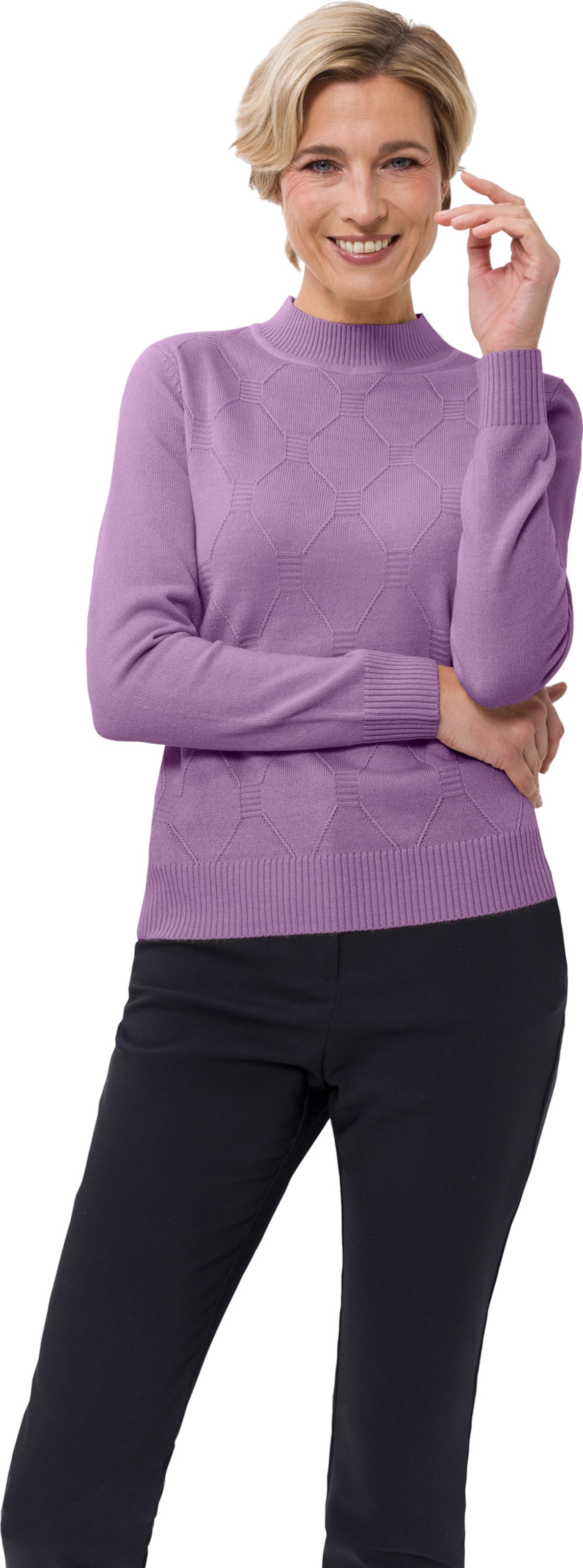 Thumbnail - Stehkragenpullover