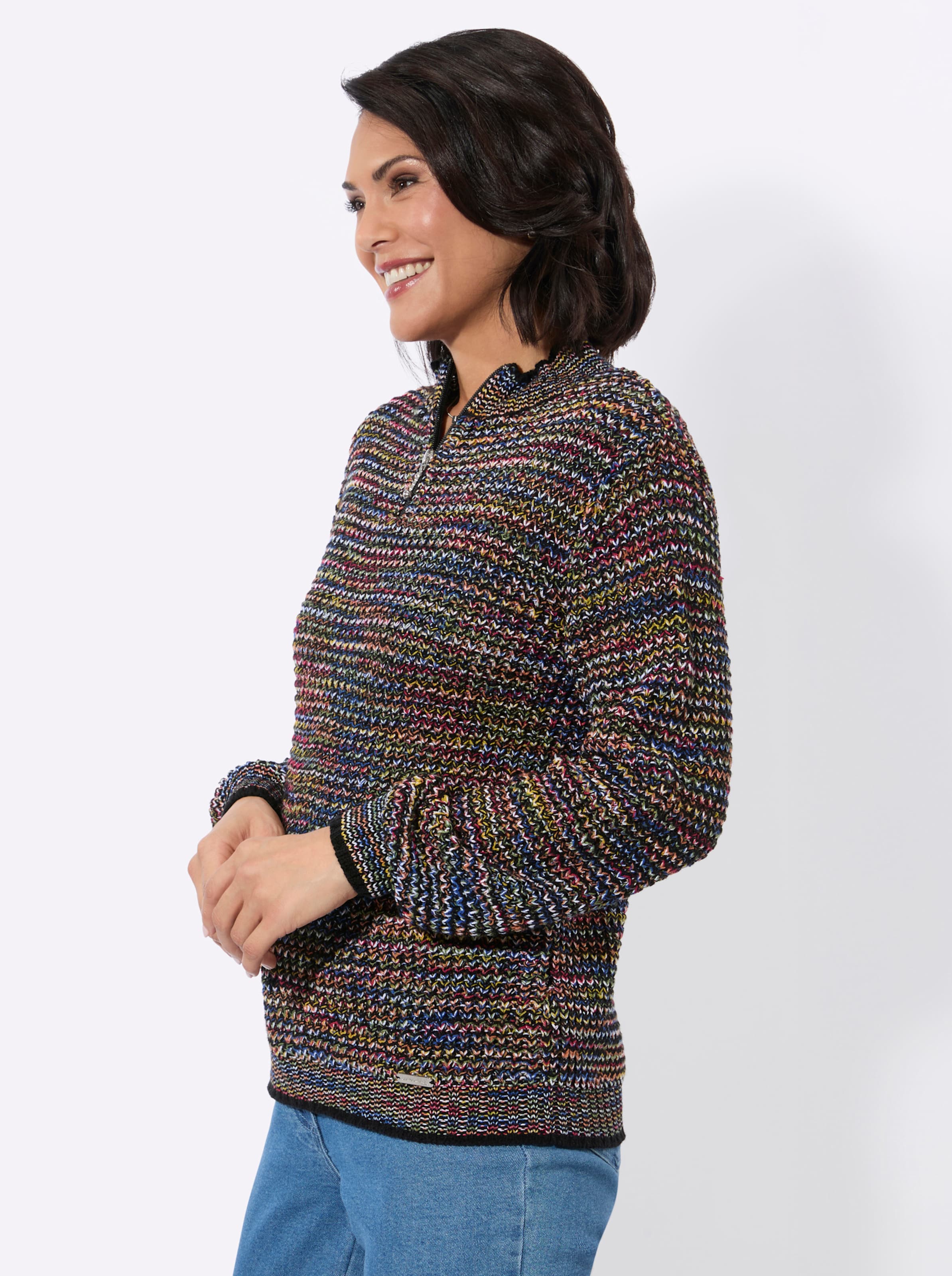 Thumbnail - Stehkragenpullover